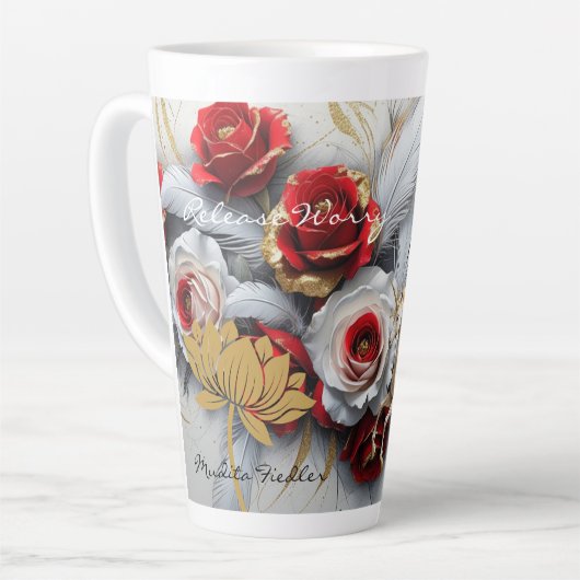 Release Worry-Latte Mug カフェラテマグ (左アングル)