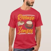 Release Your Senses vintage Tシャツ (正面)