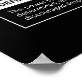 Relentless – 成功の要素 – やる気を起こさせる ポスター (角)