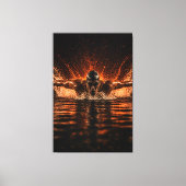 Relentless Flow – Butterfly Power Canvas Print キャンバスプリント (正面)