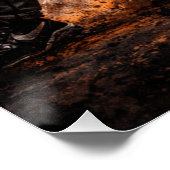 Relentless Impact – Baseball Power Swing Poster ポスター (コーナー)