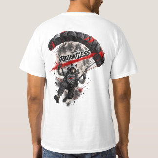 Relentless Wolf Parachute Adventure T-Shirt Tシャツ