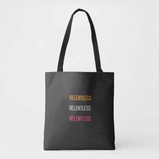 RelentlessT-Shirt トートバッグ (正面)