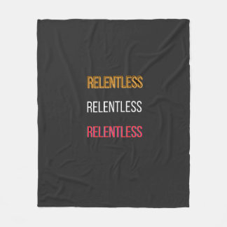 RelentlessT-Shirt フリースブランケット