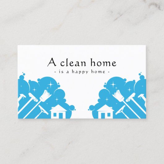 Reliable Cleaning 名刺 (正面)