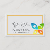 Reliable Cleaning 名刺 (正面)