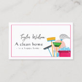 Reliable Cleaning 名刺 (正面)