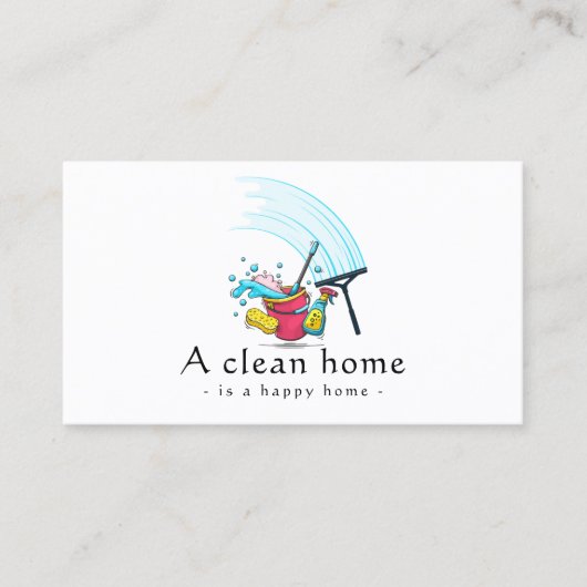 Reliable Cleaning 名刺 (正面)