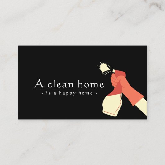 Reliable Cleaning 名刺 (正面)