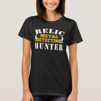 Relic Metal Detection Hunter - Treasure おもしろい狩り Tシャツ