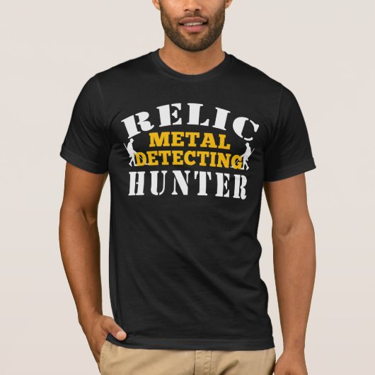 Relic Metal Detection Hunter - Treasure おもしろい狩り Tシャツ (正面)