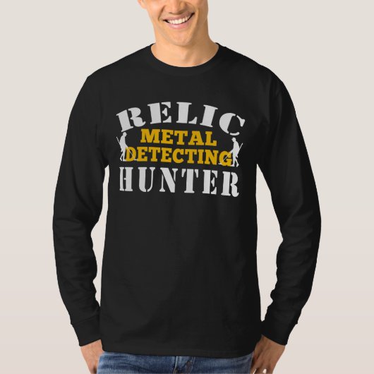 Relic Metal Detection Hunter - Treasure おもしろい狩り Tシャツ (正面)
