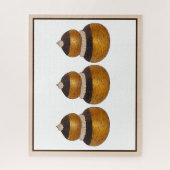 Religeuse Chuxフランスの Pastryクリームパフデザート ジグソーパズル (縦)