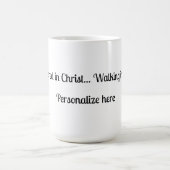 Religious Anchored in Christ Mug コーヒーマグカップ (中央)