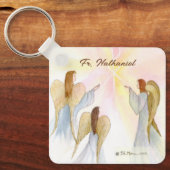 Religious Angels Personalized キーホルダー (正面)