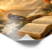 Religious Bible verse sayings quotes wall art フォトプリント (角)