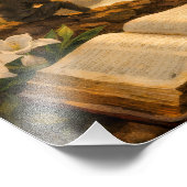 Religious Bible verse sayings quotes wall art フォトプリント (角)