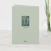 Religious Christian faith Peace I Leave with You  カード (裏面)