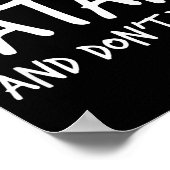 Religious Christian Jesus Get Behind Me Satan And  ポスター (角)