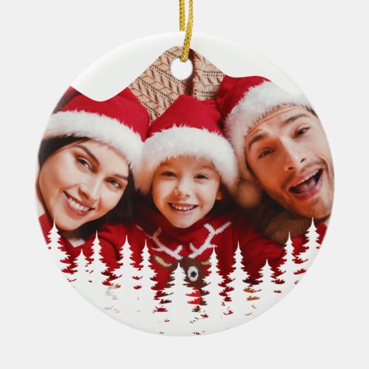 Religious Christian Scripture Divine Passage ⛪️ 🎄 セラミックオーナメント (正面)