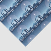 Religious Christmas Nativity Scene Pattern 薄葉紙 (詳細)