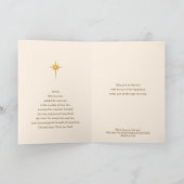 Religious Epiphany Three Kings Prayer Jesus シーズンカード (内部)