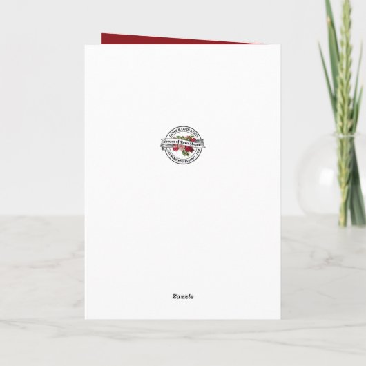 Religious Epiphany Three Kings Prayer Jesus シーズンカード (裏面)