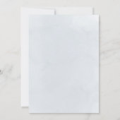 religious event blue cross thank you Card カード (裏面)