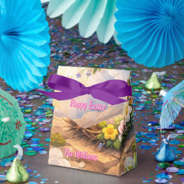 Religious Floral Crown of Thorns Easter Favor Box フェイバーボックス