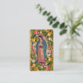 Religious Lady of Guadalupe Catholic Holy Prayer プレイスカード (スタンド正面)