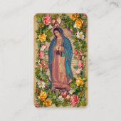 Religious Lady of Guadalupe Catholic Holy Prayer プレイスカード (正面)