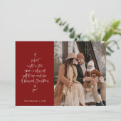 Religious, Merry Christmas, Christian Family Photo シーズンカード (スタンド正面)