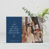 Religious, Merry Christmas, Christian Family Photo シーズンカード (スタンド正面)