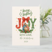 Religious Nativity Christmas シーズンカード (スタンド正面)