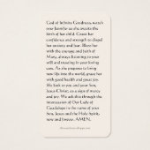 Religious Pregnancy Prayer Guadalupe Catholic  (裏面)