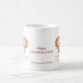 Religious Thanksgiving Faith Bible Quote コーヒーマグカップ (中央)