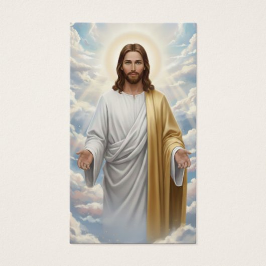 Religious The Lord's Prayer Jesus Prayer Card (正面)