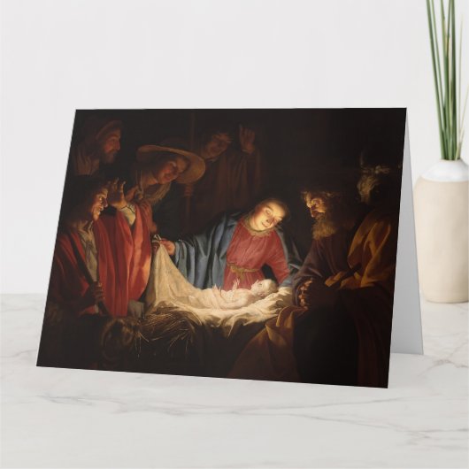 Religious Themed Christmas Card カード (正面)