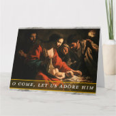 Religious Themed Christmas Card カード (正面)