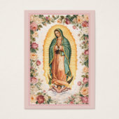 Religious Virgin Mary Guadalupe Catholic Funeral (正面)