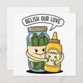 Relish Our Love Flat Holiday Card シーズンカード (正面/裏面)