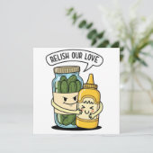 Relish Our Love Flat Holiday Card シーズンカード (スタンド正面)