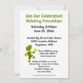 Relish Picklball Party Invitation 招待状 (裏面)