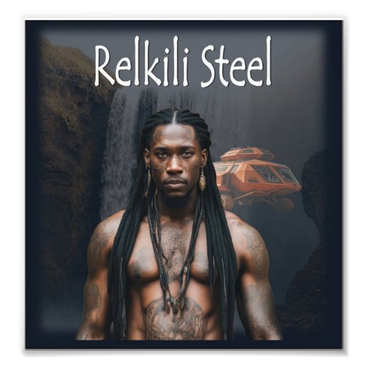 Relkili Steelカバーアート フォトプリント (正面)