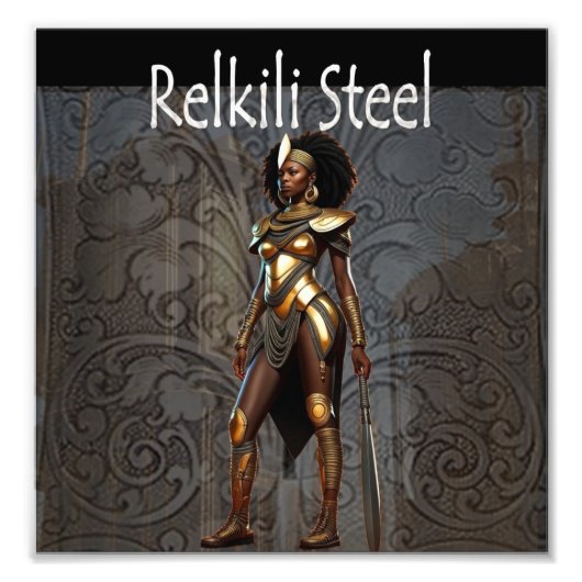 Relkili Steelカバーアート フォトプリント (正面)