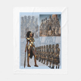 Relkili Steelカバーアート フリースブランケット
