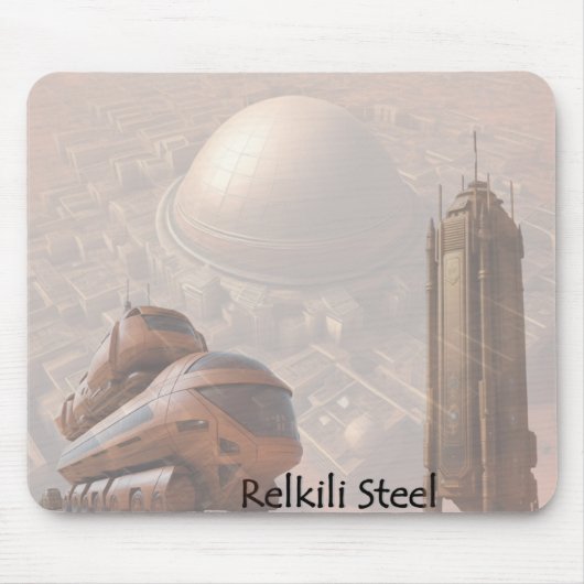 Relkili Steelカバーアート マウスパッド (正面)