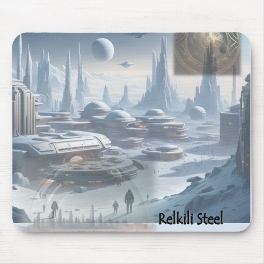 Relkili Steelカバーアート マウスパッド (正面)