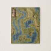 Relkili Sun Pisalの地図カバーアート ジグソーパズル (縦)