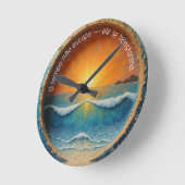 Relógio criativo ラウンド壁時計 (傾斜)